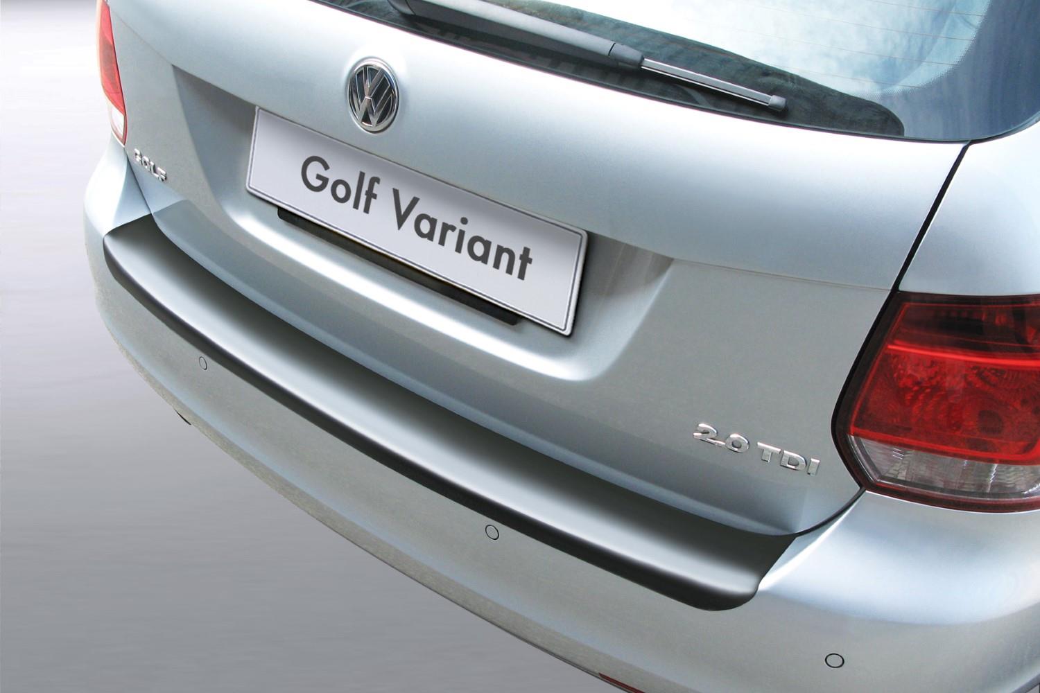 Bumperbeschermer Volkswagen Golf VI Variant (5K) 2009-2013 wagon ABS - matzwart