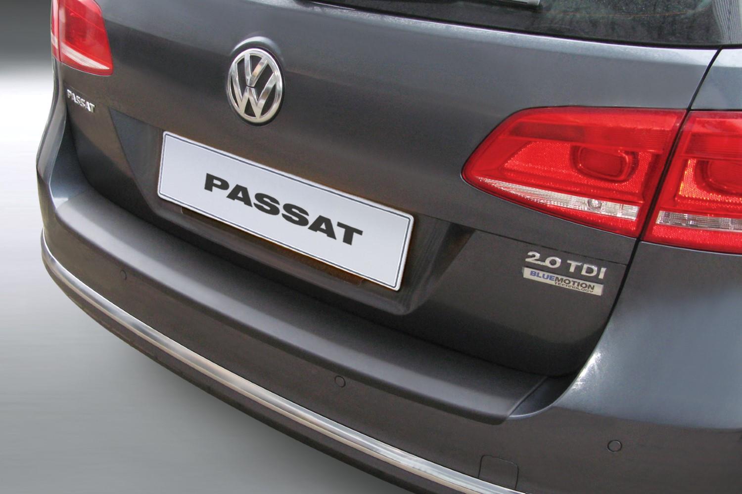 Ladekantenschutz passend für Volkswagen Passat Variant (B7) 2010-2014 Kombi ABS - Mattschwarz