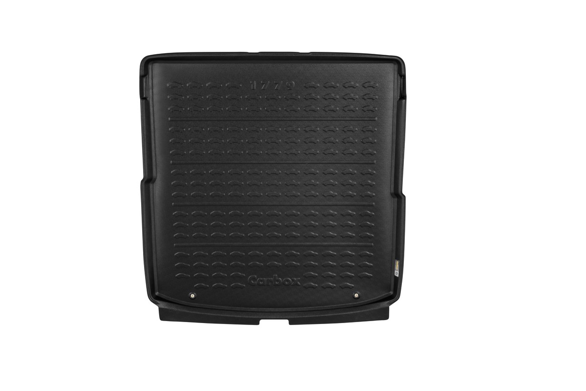 Kofferbakmat Volkswagen Golf VII Variant (5G) 2013-2020 wagon Carbox Form PE rubber - zwart