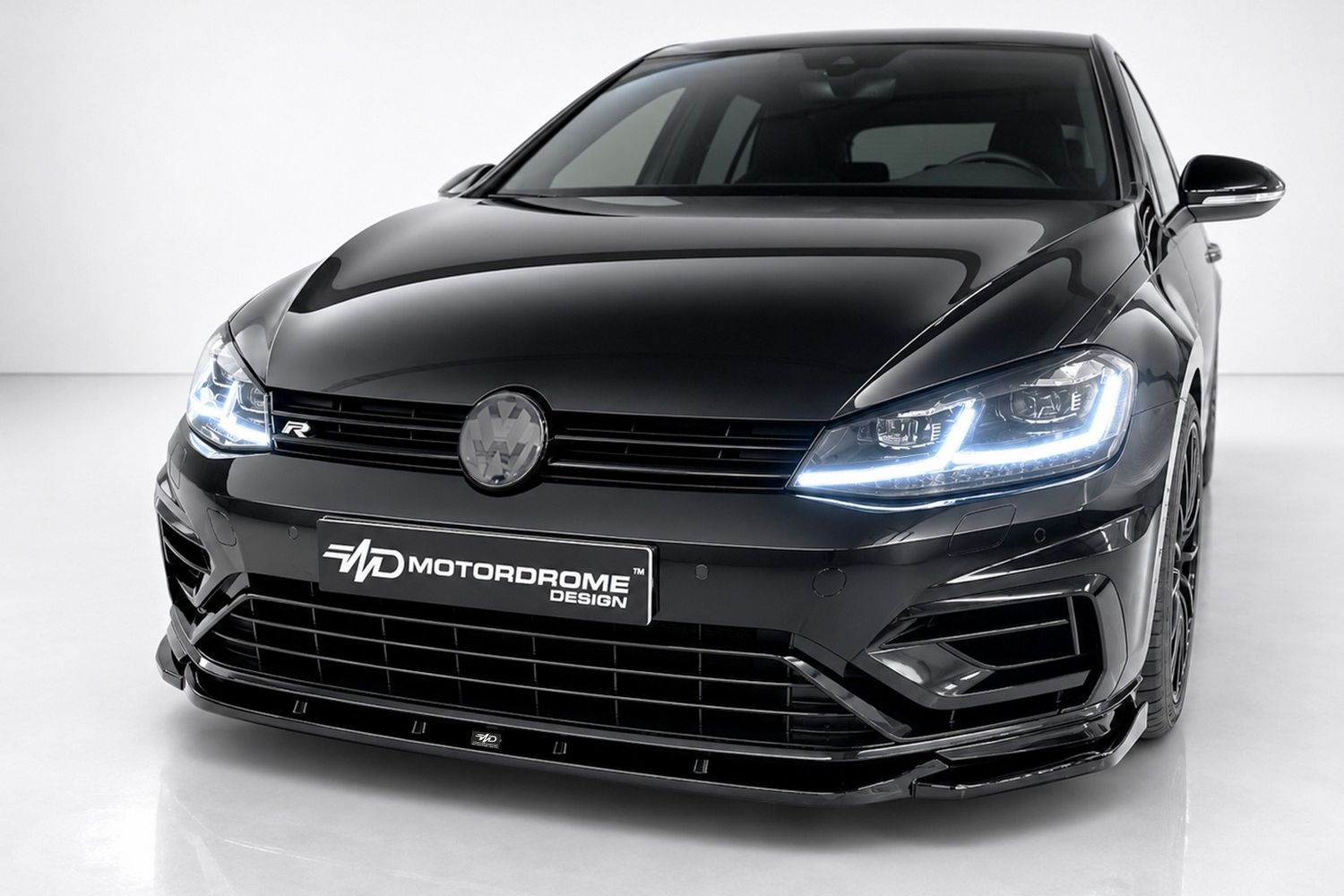 Rear diffuser Volkswagen Golf VII (5G) 2016-2020 5-door hatchback ABS