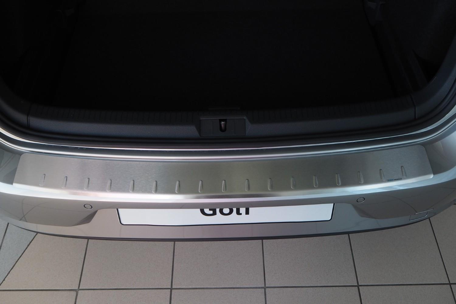 Bumperbeschermer Volkswagen Golf VII (5G) 2012-2020 3 & 5-deurs hatchback RVS geborsteld