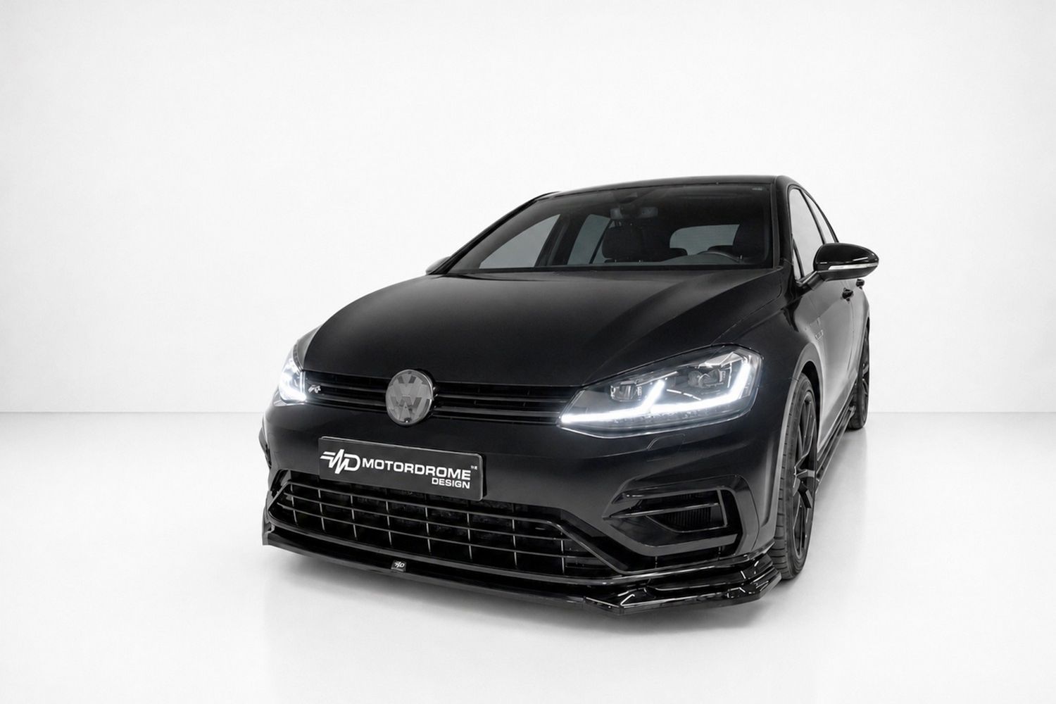 Rear diffuser Volkswagen Golf VII Variant (5G) 2016-2020 5-door hatchback ABS - painted (3)