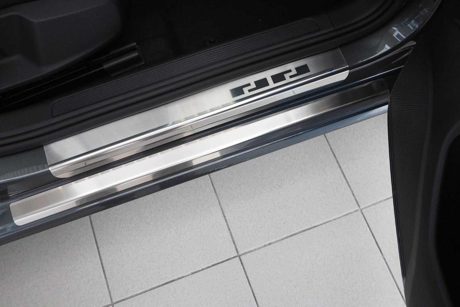 Einstiegsleisten passend für Volkswagen Golf VII Variant (5G) 2013-2020 Kombi Edelstahl gebürstet