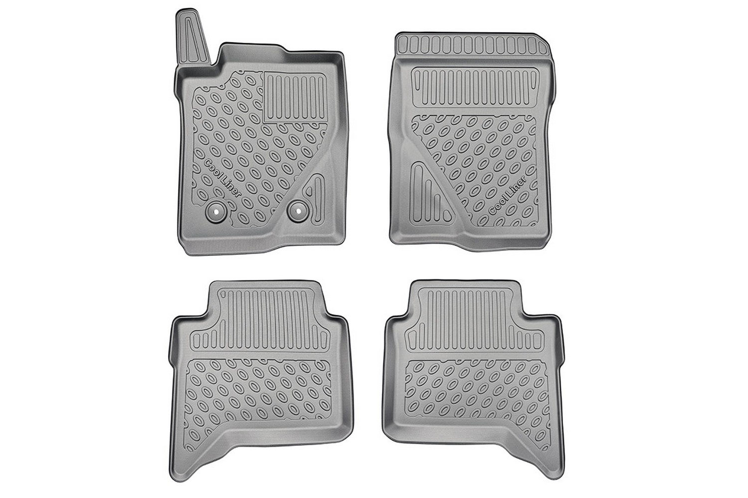 Car mats suitable for Volkswagen Amarok II 2023-present Cool Liner PE/TPE rubber