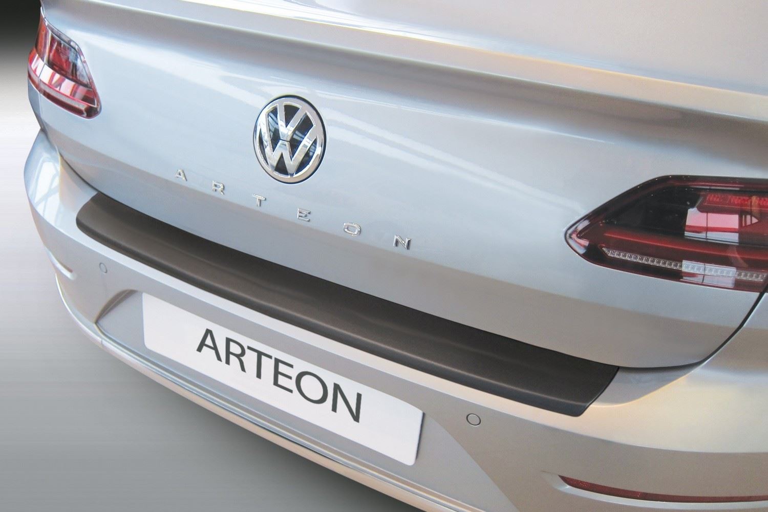 Bumperbeschermer Volkswagen Arteon 2017-heden 5-deurs hatchback ABS - matzwart