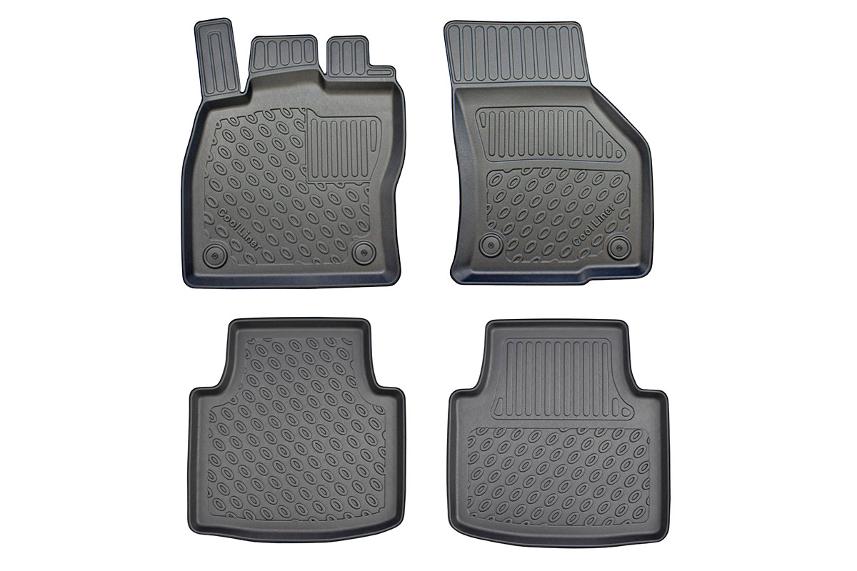 Tapis convient à Volkswagen Arteon Shooting Brake 2020-présent break Cool Liner PE/TPE caoutchouc