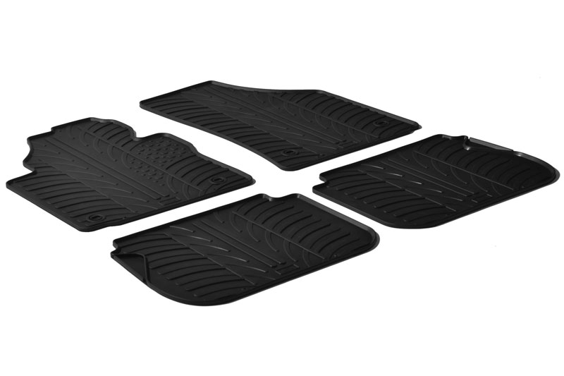 Tapis convient à Volkswagen Caddy - Caddy Maxi (2K) 2004-2020 caoutchouc Rubbasol