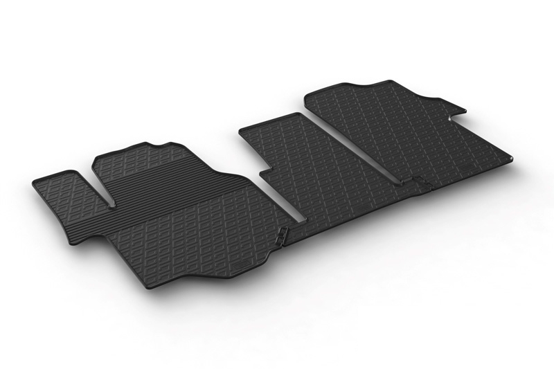 Tapis convient à Volkswagen Crafter II 2017-présent caoutchouc Rubbasol
