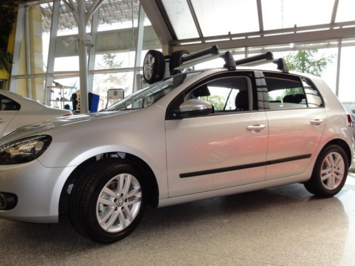 Stootstrips geschikt voor Volkswagen Golf VI (5K) 2008-2012 5-deurs hatchback set zijportieren