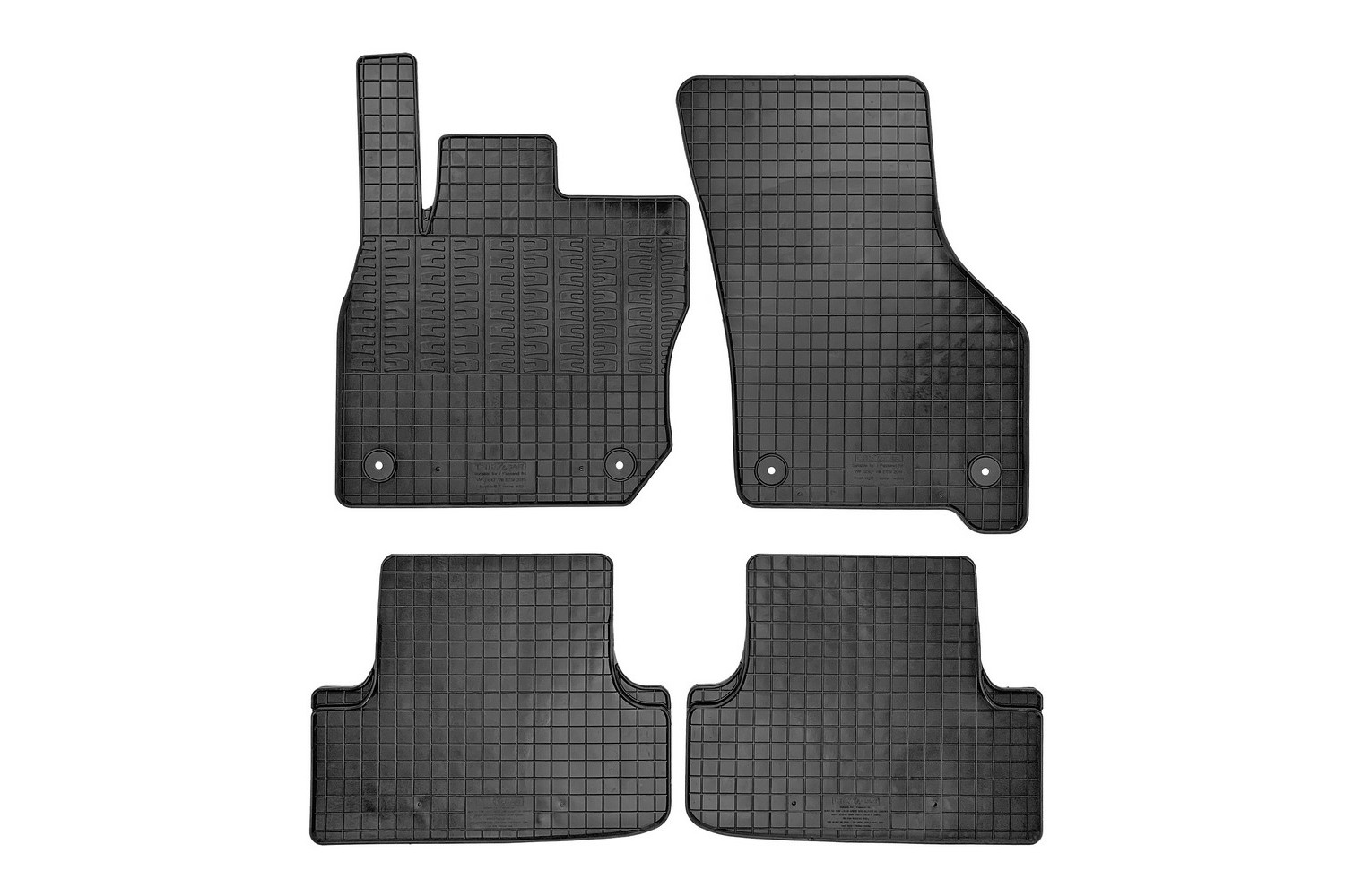 Car mats suitable for Volkswagen Golf VIII Variant (CD) 2020-present wagon rubber