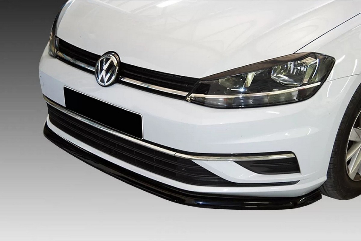 Auto Frontspoiler für Volkswagen VW Golf 6/7/7.5, Frontstoßstangenlippe  Untere Verkleidung Luftabweisers Splitter Refit Schutz Zubehör,A/Carbon  Fiber : : Auto & Motorrad