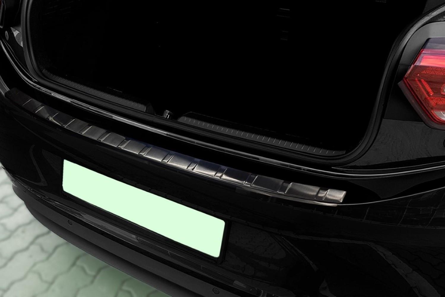 Bumperbeschermer Volkswagen ID.3 2019-heden 5-deurs hatchback RVS geborsteld antraciet