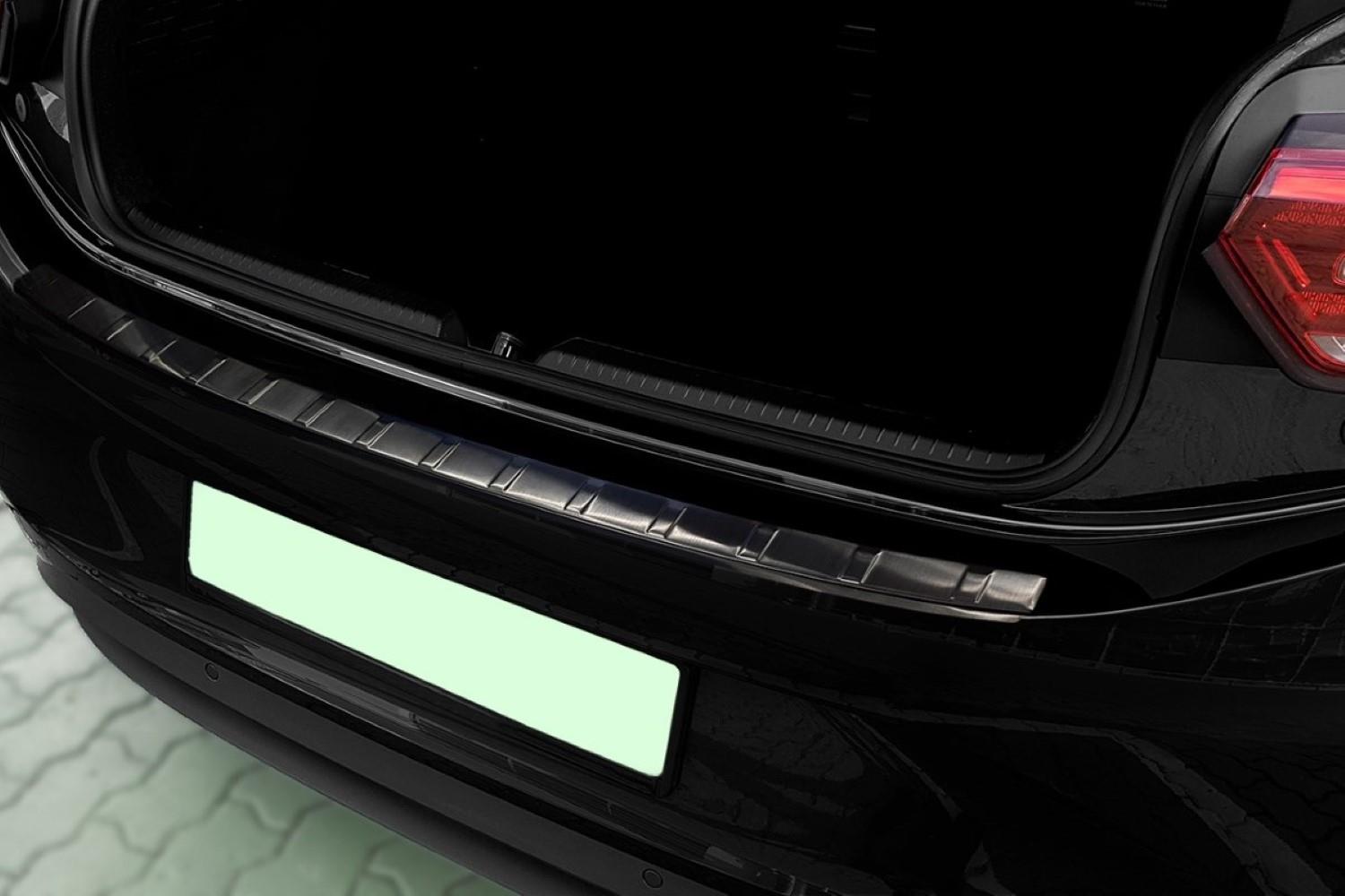 Ladekantenschutz passend für Volkswagen ID.3 2019-heute 5-Türer Schrägheck Edelstahl gebürstet anthrazit