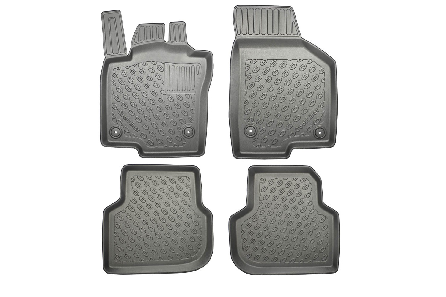 Tapis convient à Volkswagen Jetta VI (1B) 2011-2018 4 portes tricorps Cool Liner PE/TPE caoutchouc