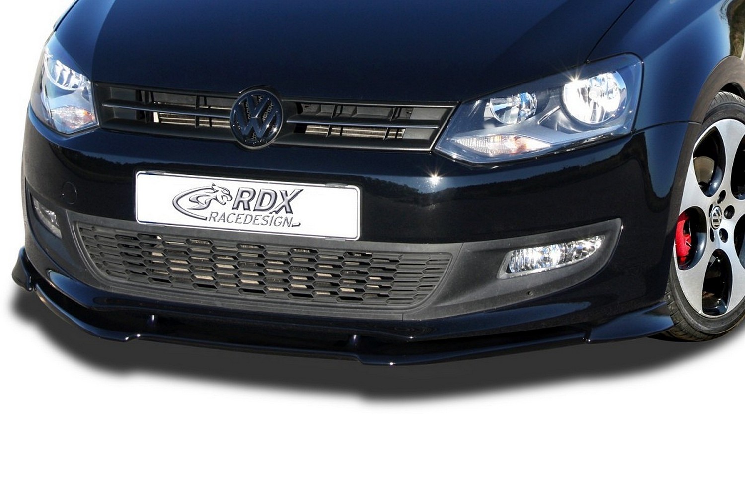 Front spoiler Vario-X Volkswagen Polo V (6R) 2009-2014 3 & 5-door hatchback PU