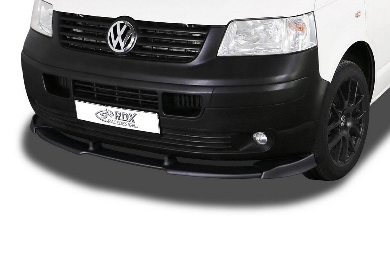 Voorspoiler geschikt voor Volkswagen Transporter T5 2003-2009 Vario-X PU