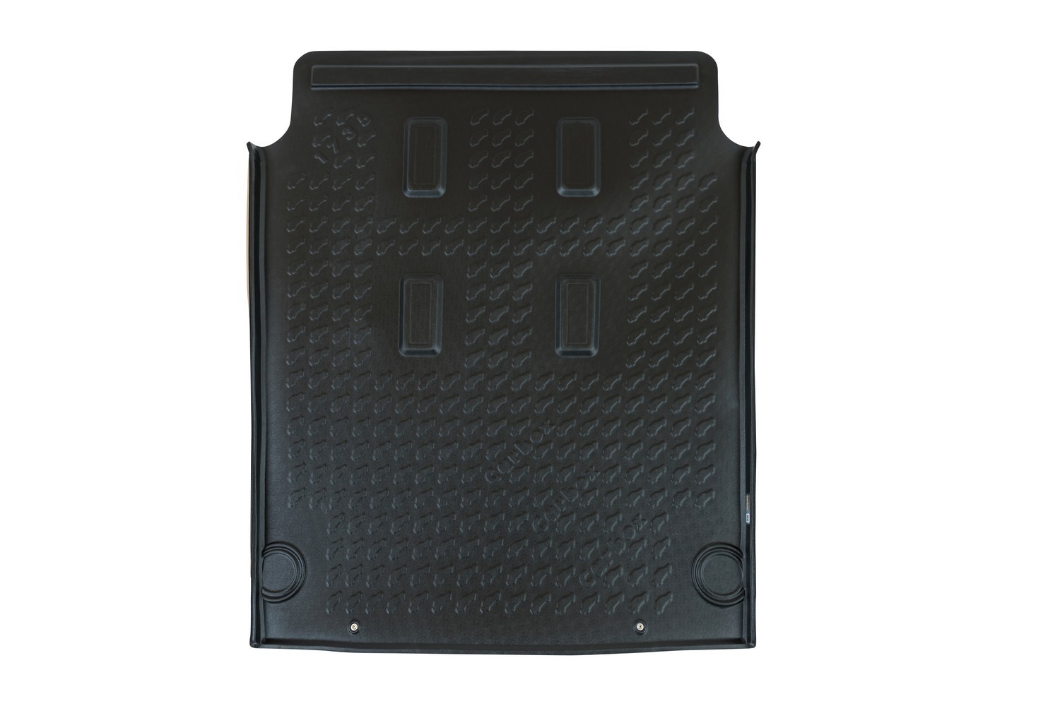 Boot mat suitable for Volkswagen Transporter T6 2015-2019, Carbox Form PE rubber - black
