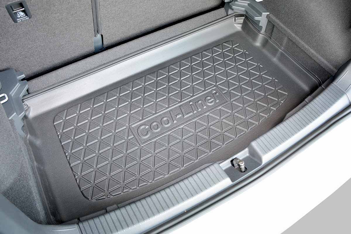 Kofferraumwanne passend für VW T-Cross ab 2019 (variabler Boden unten) ohne  Anti-Rutsch-Matte