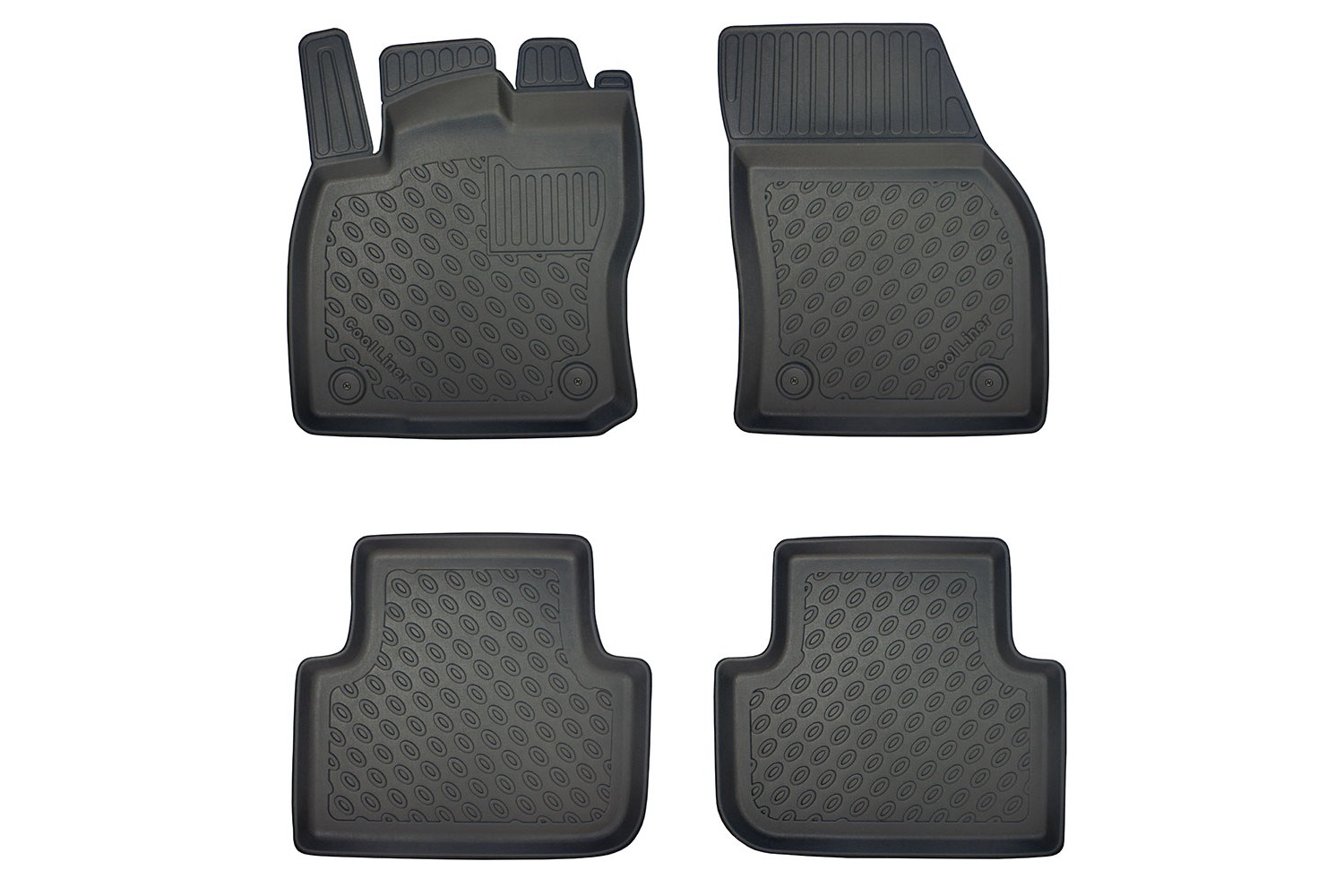 Car mats suitable for Volkswagen Tiguan II 2015-2024 Cool Liner PE/TPE rubber