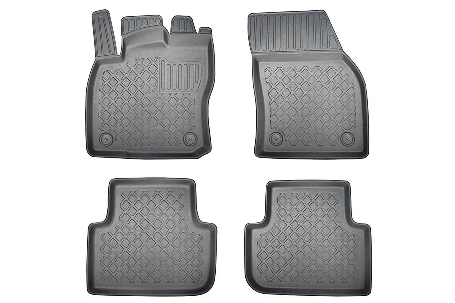 Car mats suitable for Volkswagen Tiguan II 2015-2024 Guardliner PE/TPE rubber