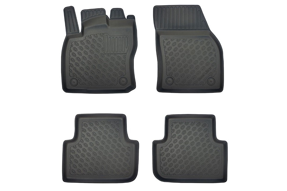 Car mats suitable for Volkswagen Tiguan II 2015-2024 Cool Liner PE/TPE rubber