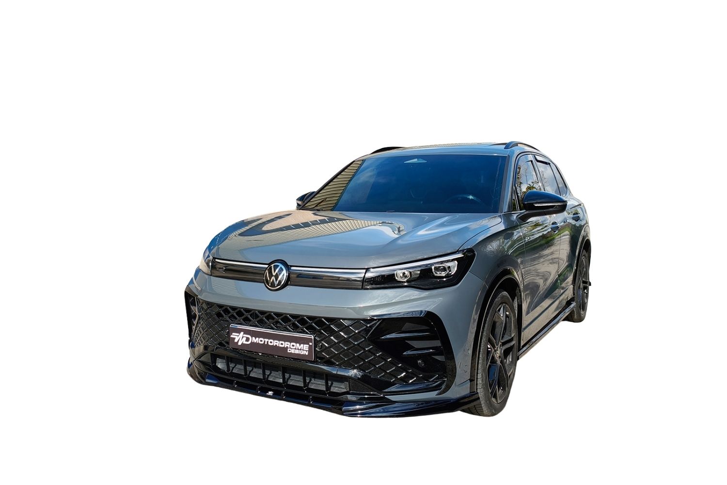Front spoiler suitable for Volkswagen Tiguan III 2024-present ABS - painted (3)
