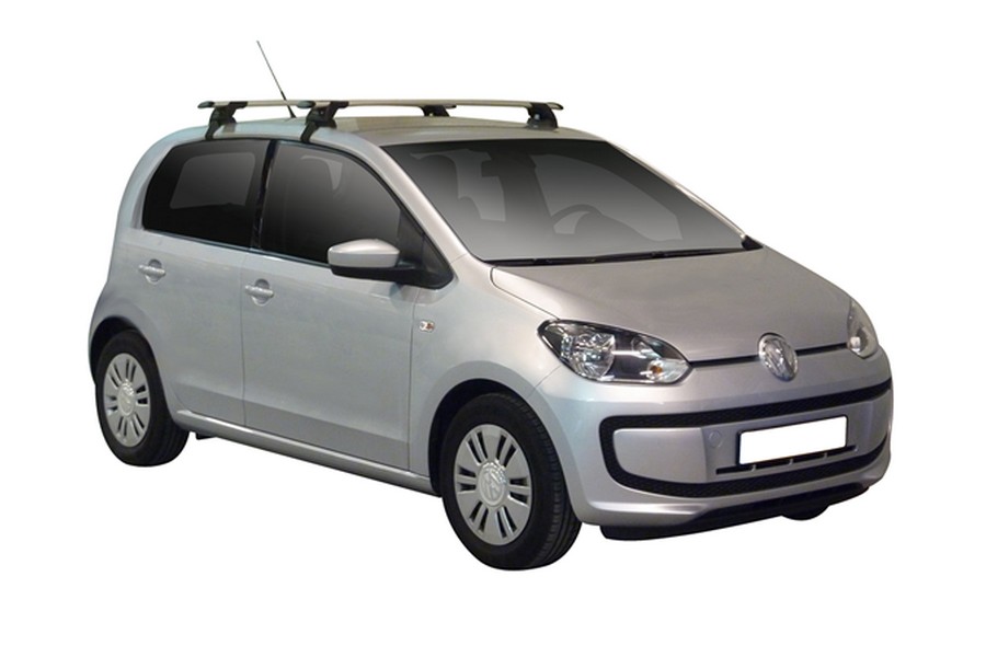 Roof bars Volkswagen up! 2011-> 5-door hatchback Yakima Whispbar Through Bar - VW2UPWR (1)