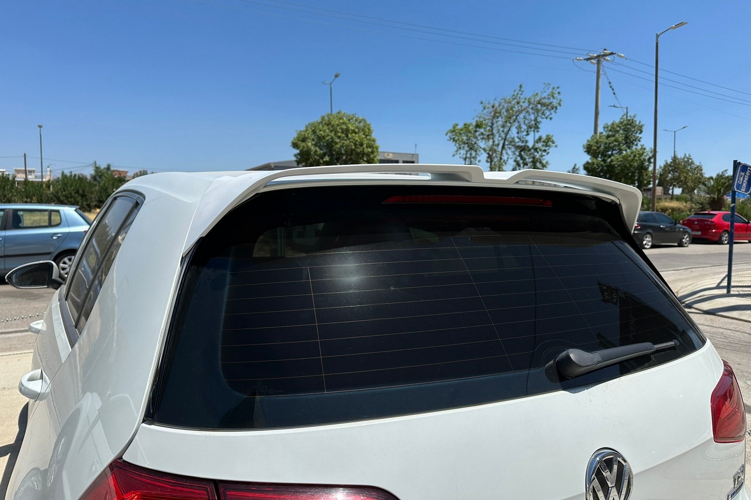 Dakspoiler geschikt voor Volkswagen Golf VII (5G) 2012-2020 5-deurs hatchback