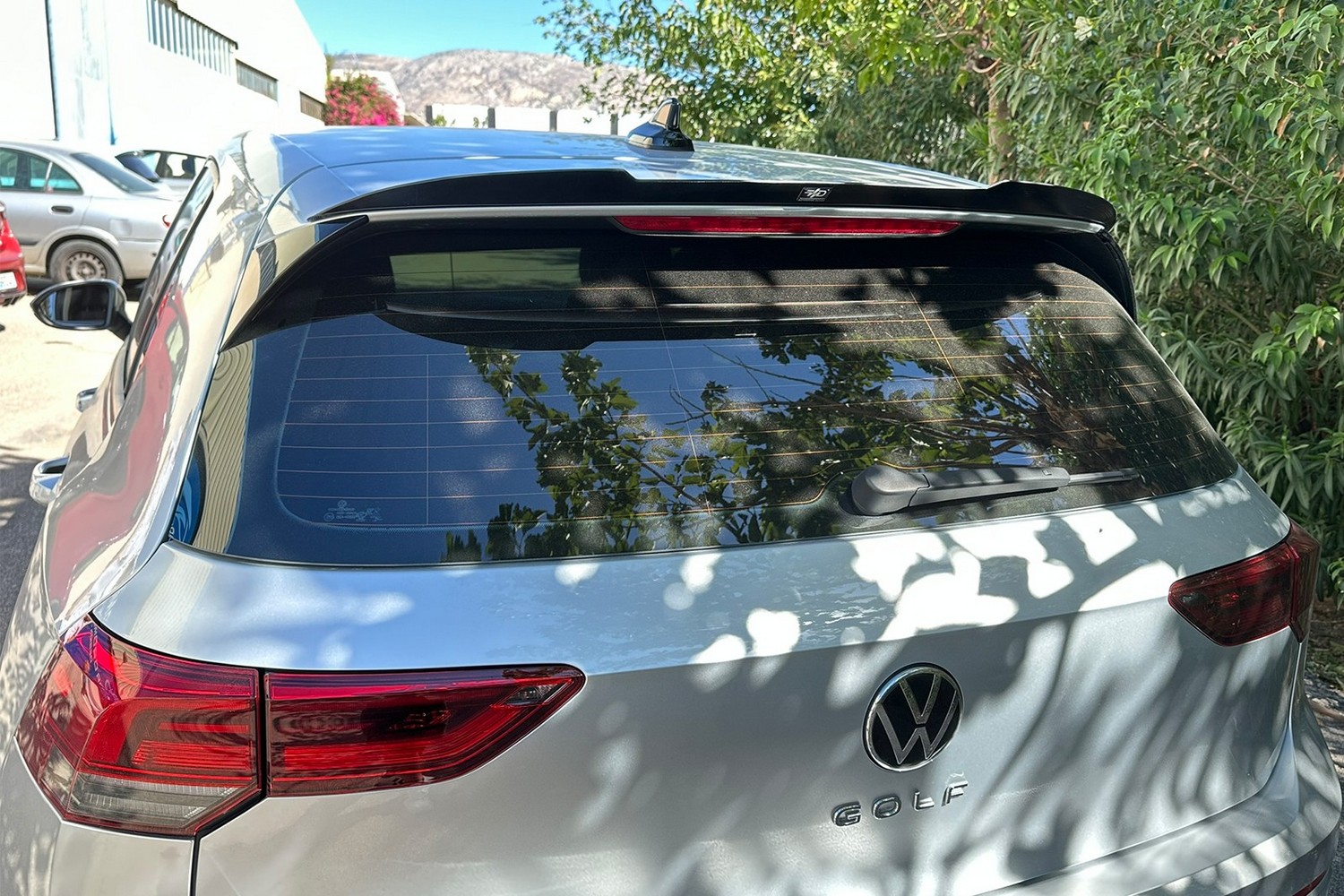 Boot spoiler lip suitable for Volkswagen Golf VIII (CD) 2020-present 5-door hatchback