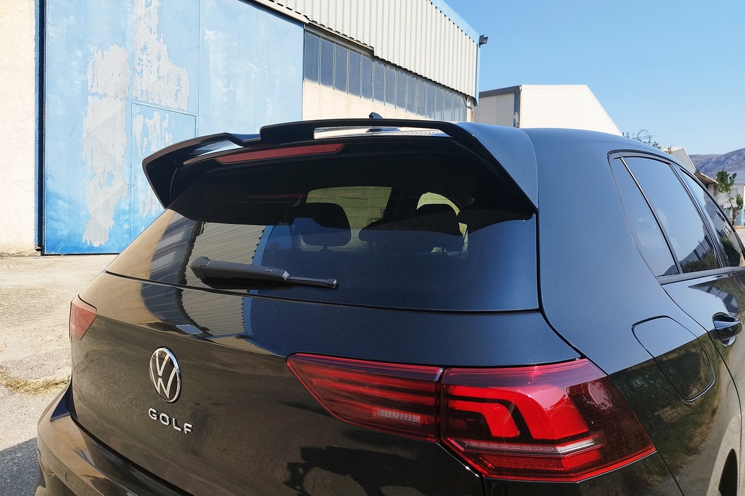 Roof spoiler suitable for Volkswagen Golf VIII (CD) 2020-present 5-door hatchback