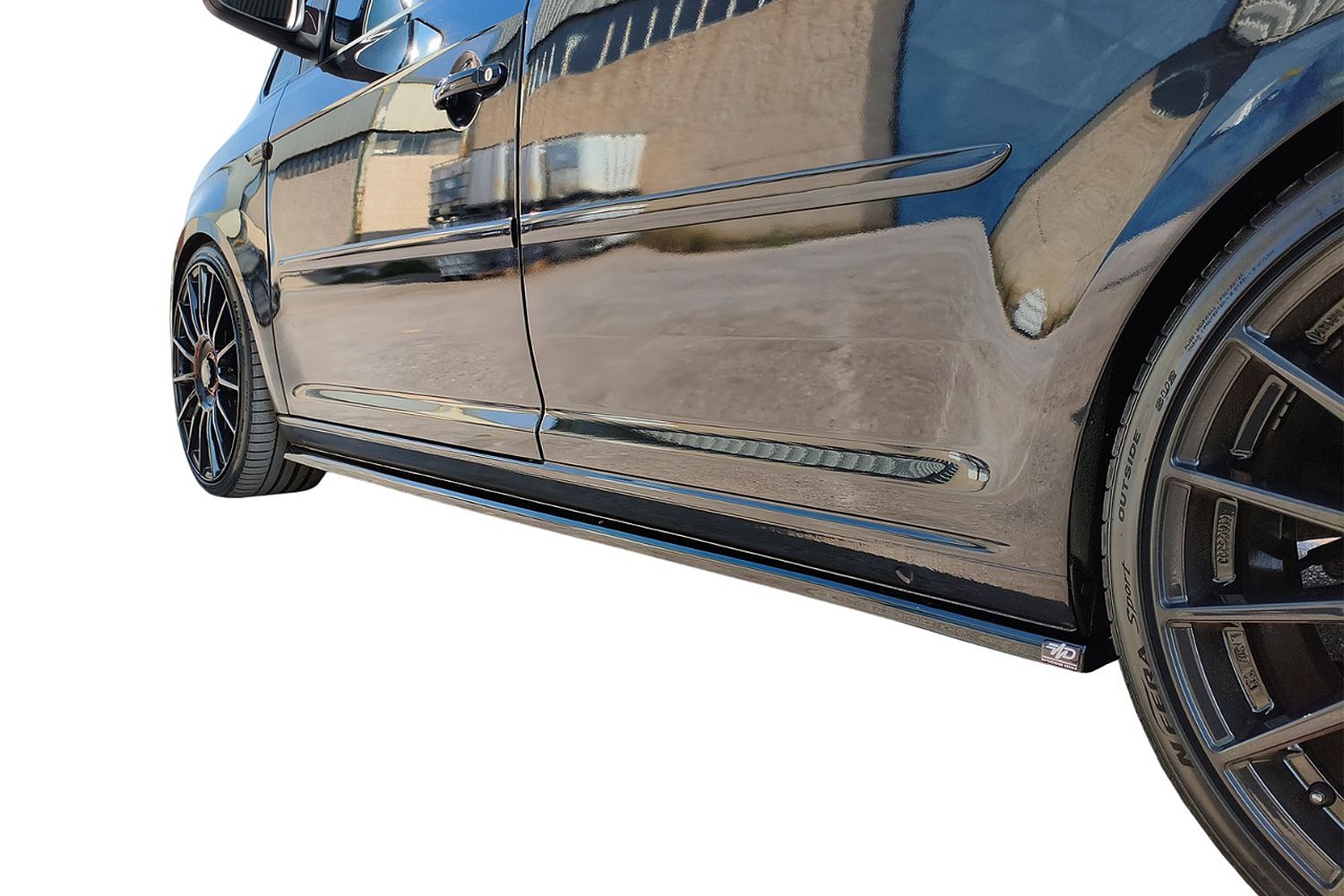 Side skirts suitable for Volkswagen Caddy (2K) 2015-2020 ABS Side skirts suitable for Volkswagen Caddy (2K) 2015-2020 ABS