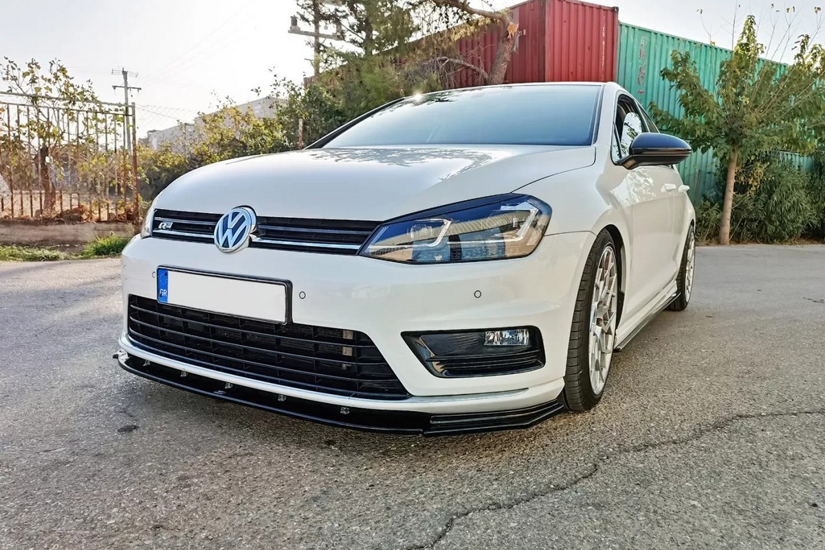 Spoiler avant convient à Volkswagen Golf VII (5G) 2012-2016 3 & 5 portes bicorps ABS