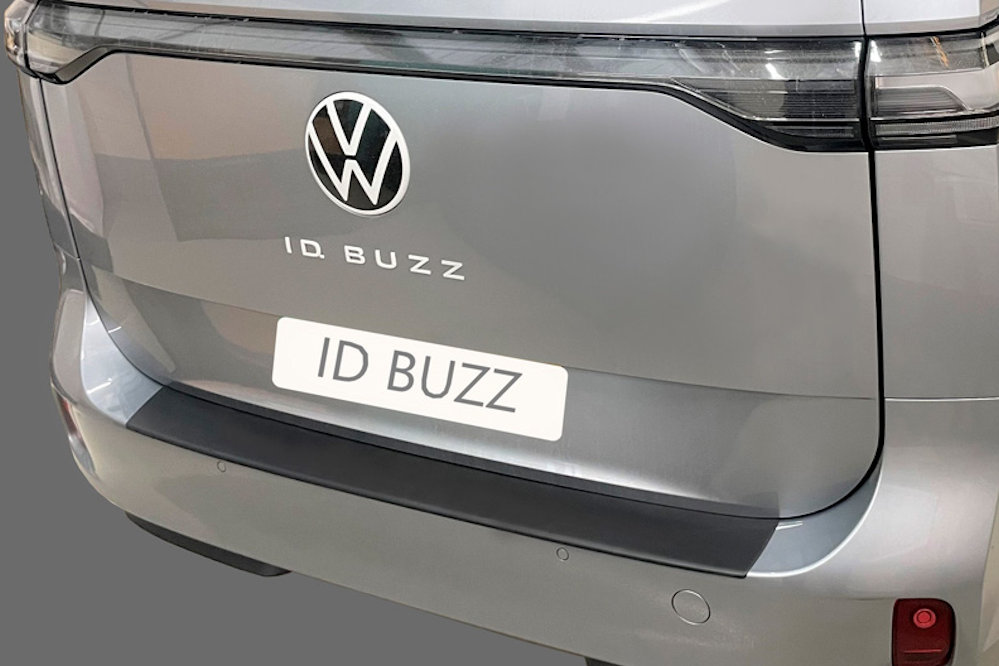 Rear bumper protector suitable for Volkswagen ID.Buzz 2022-present ABS - matt black