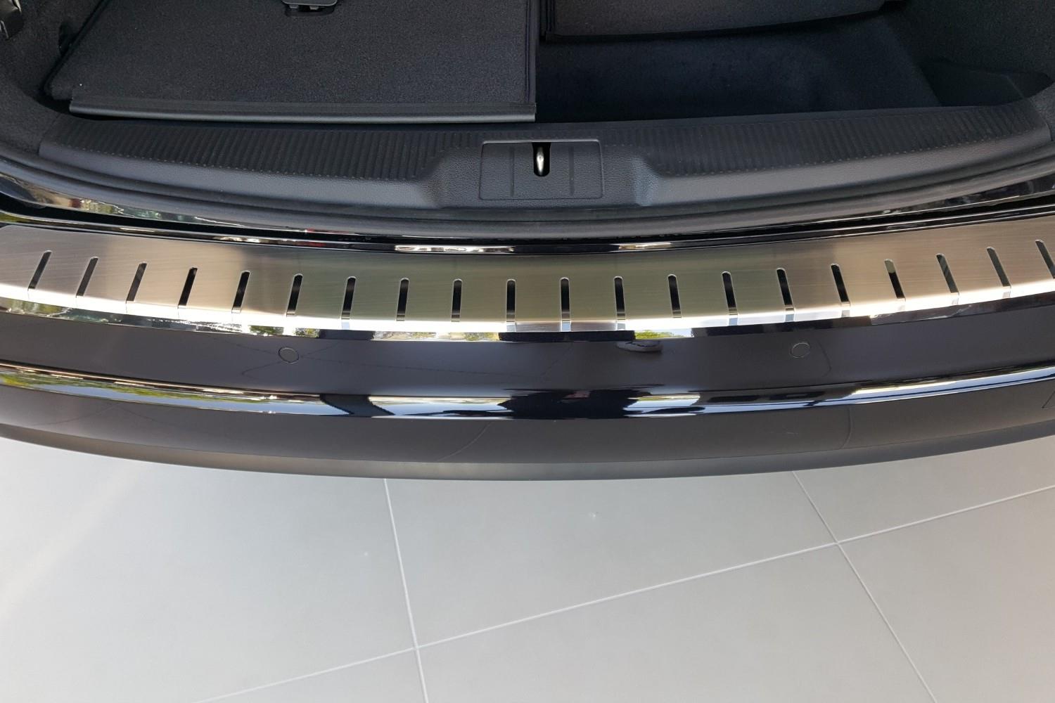 Protection de seuil de coffre Volkswagen Sharan II (7N) acier inox