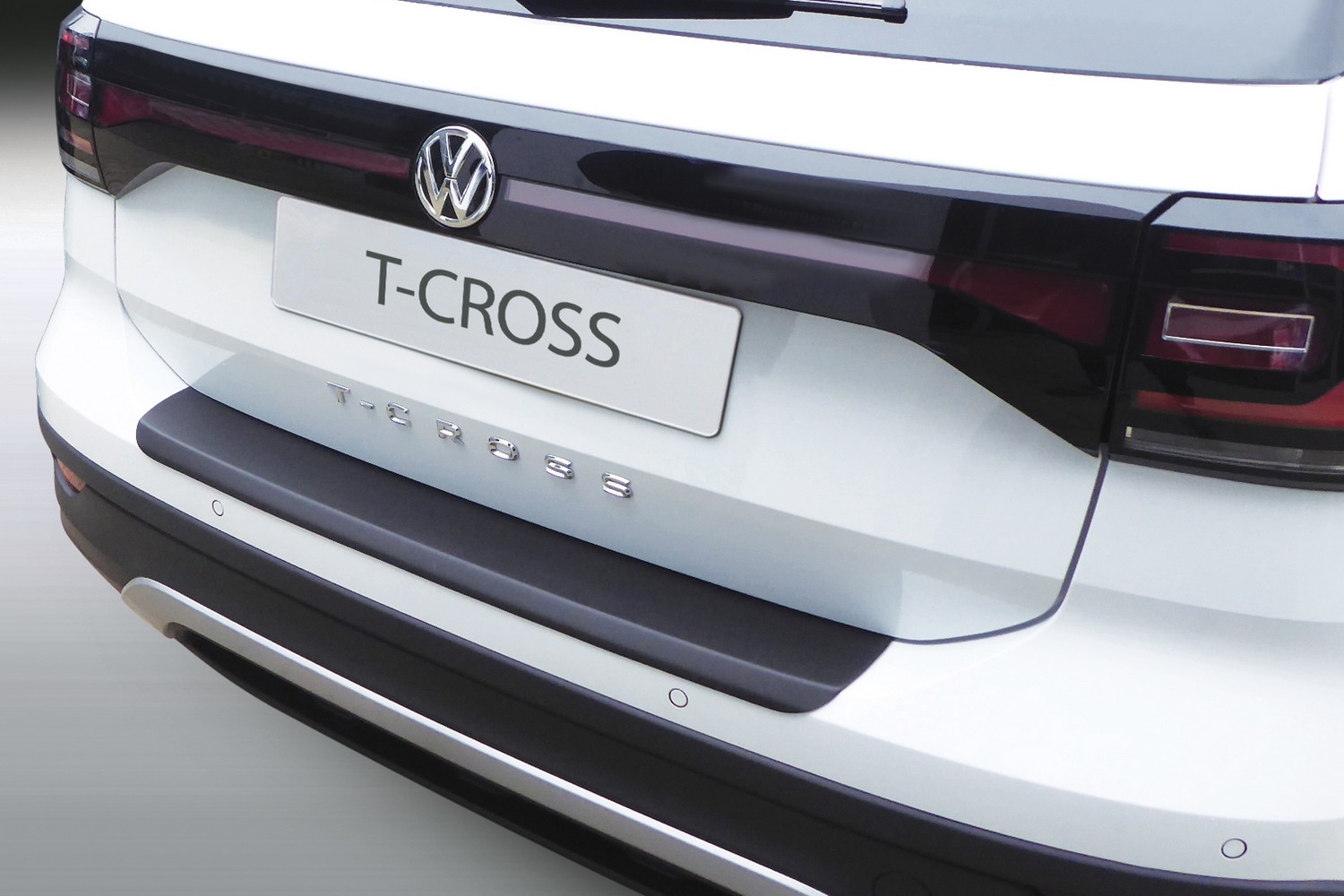 Bumperbeschermer geschikt voor Volkswagen T-Cross 2018-2024 ABS - matzwart