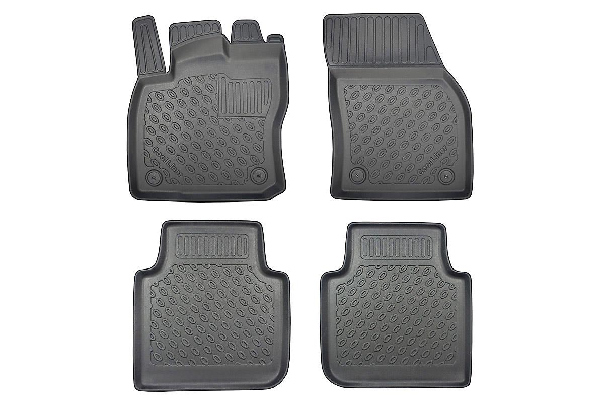 Car mats suitable for Volkswagen Tiguan II Allspace 2017-2024 Cool Liner PE/TPE rubber