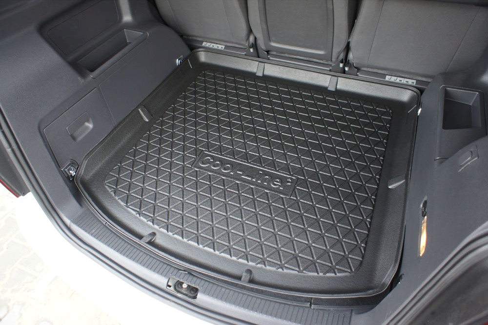 Boot mat Volkswagen Touran (1T GP2) 2010-2015 Cool Liner anti slip PE/TPE  rubber