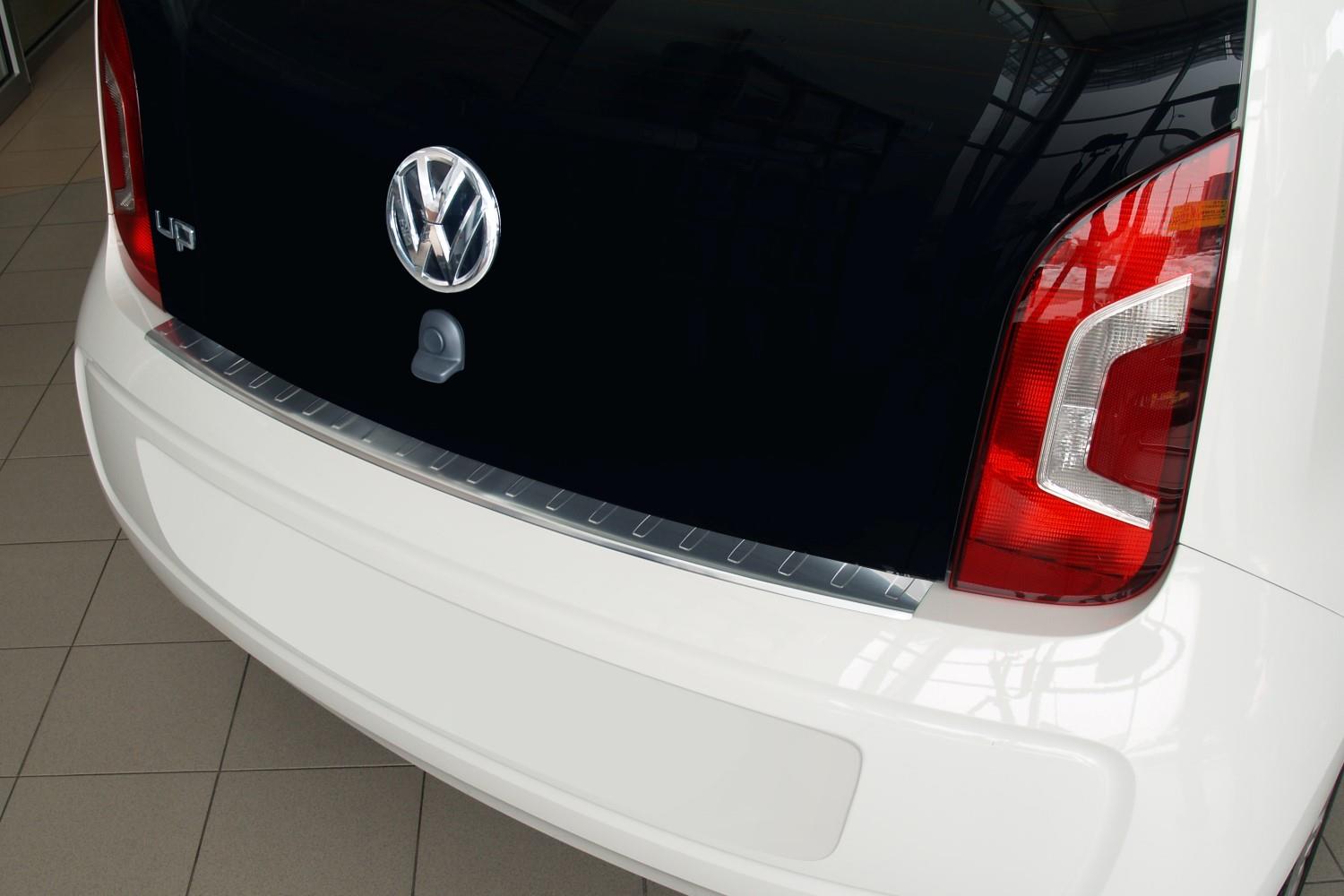 Rear bumper protector Volkswagen up! 2011-present 3 & 5-door hatchback stainless steel