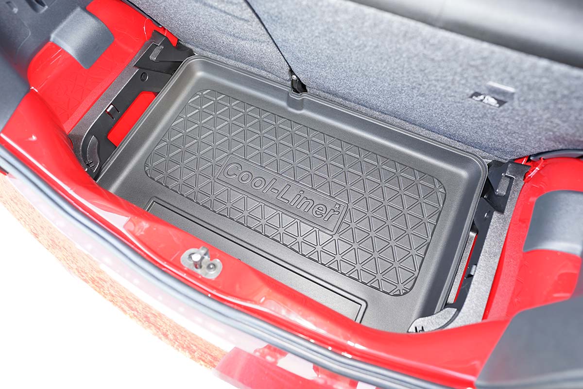 Tapis de coffre Volkswagen up! 2020-présent 5 portes bicorps Cool Liner antidérapant PE/TPE caoutchouc