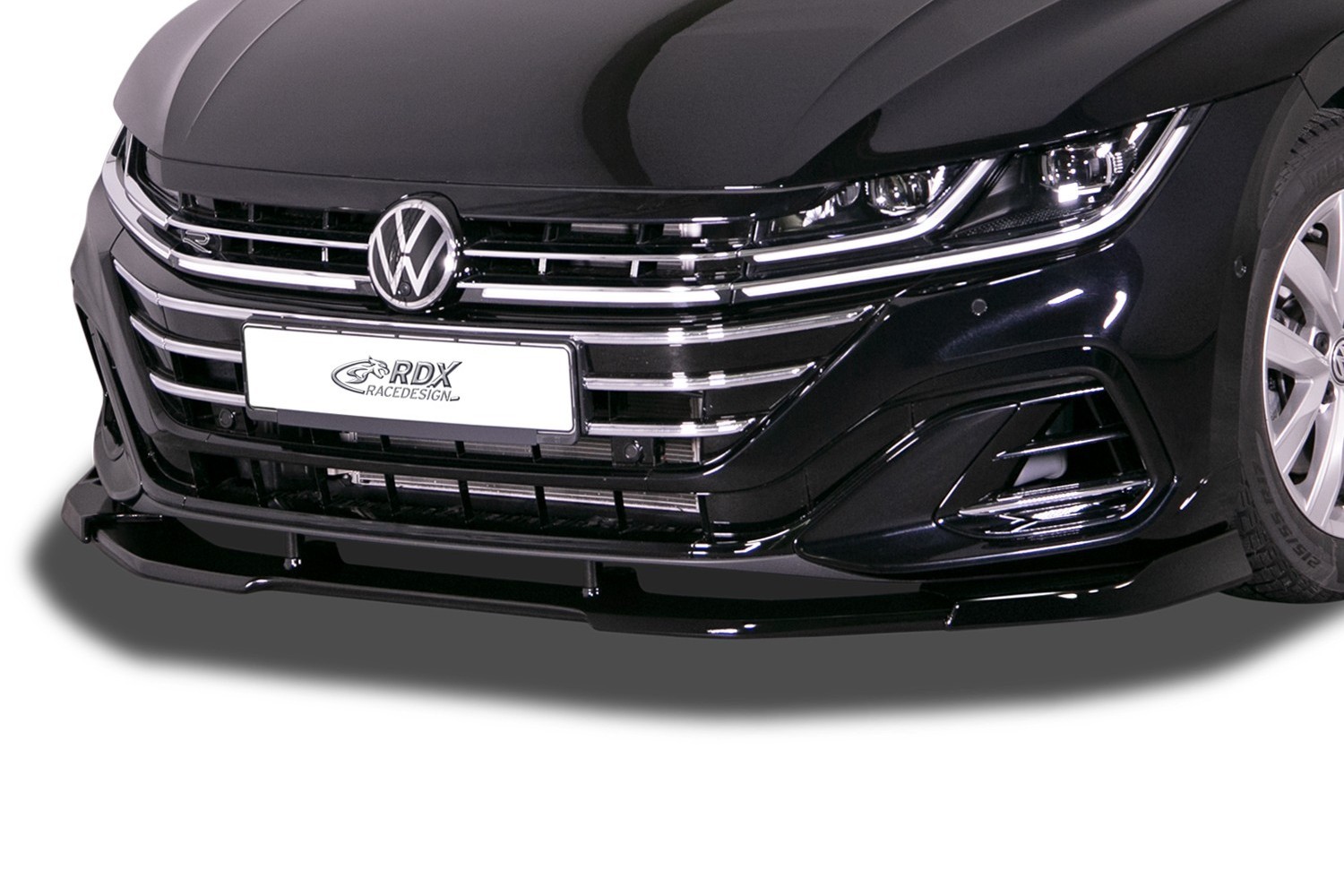 Voorspoiler Vario-X Volkswagen Arteon 2020-heden 5-deurs hatchback PU