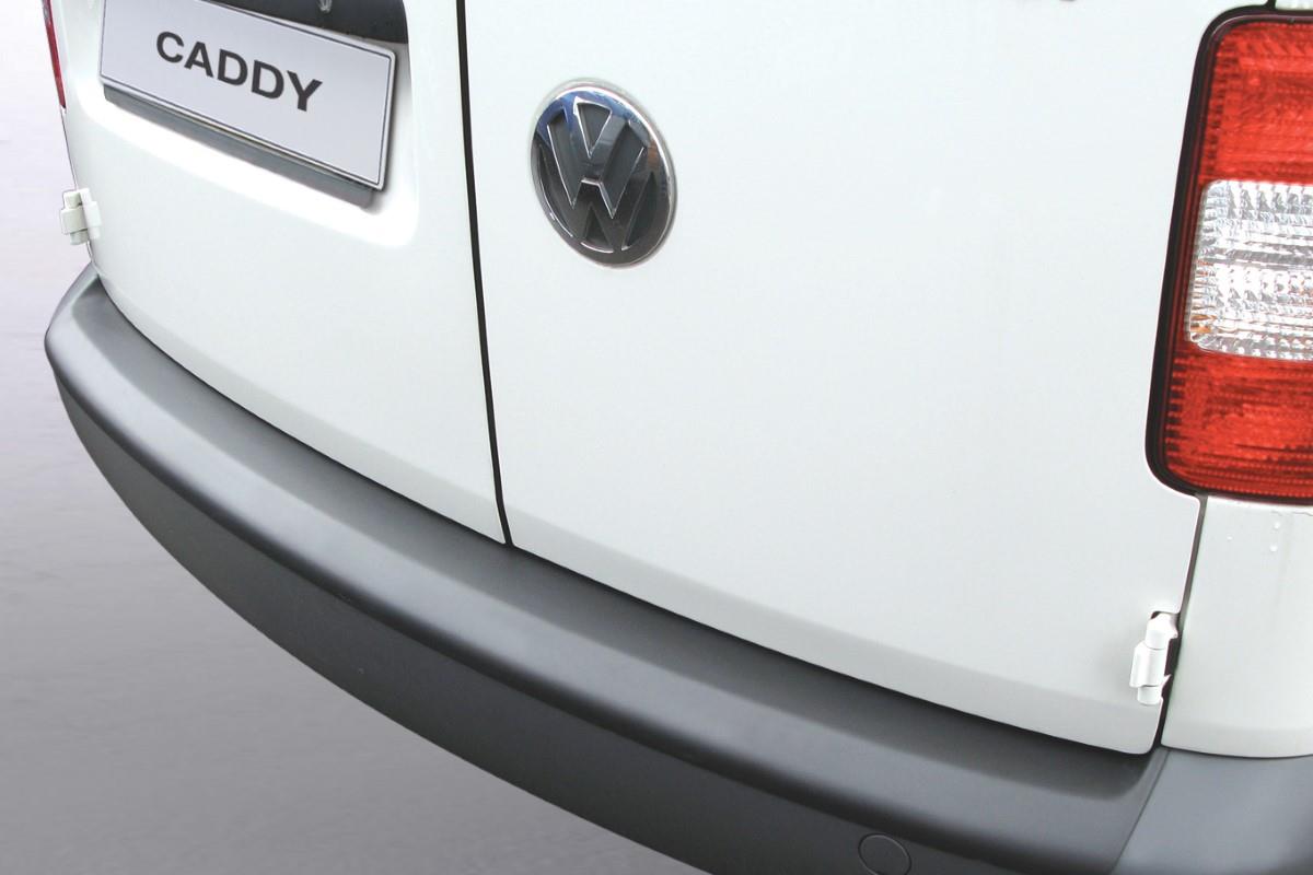Bumperbeschermer geschikt voor Volkswagen Caddy - Caddy Maxi (2K) 2004-2015 ABS - matzwart