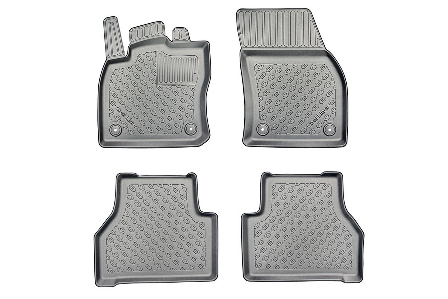 Car mats suitable for Volkswagen Caddy - Caddy Maxi (SB) 2020-present Cool Liner PE/TPE rubber