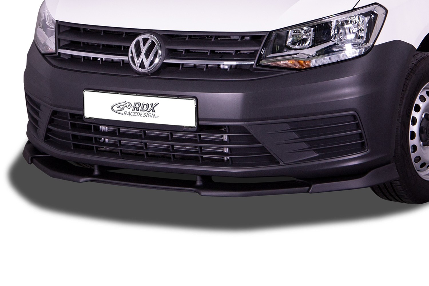Voorspoiler geschikt voor Volkswagen Caddy (2K) 2015-2020 Vario-X PU
