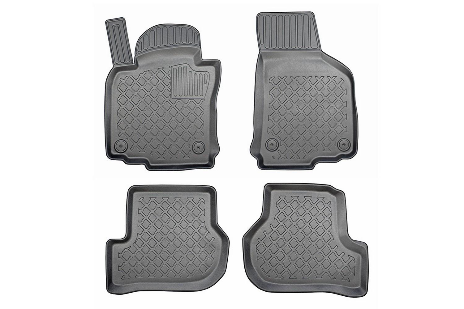 Automatten geschikt voor Volkswagen Golf VI Variant (5K) 2009-2013 wagon Guardliner PE/TPE rubber
