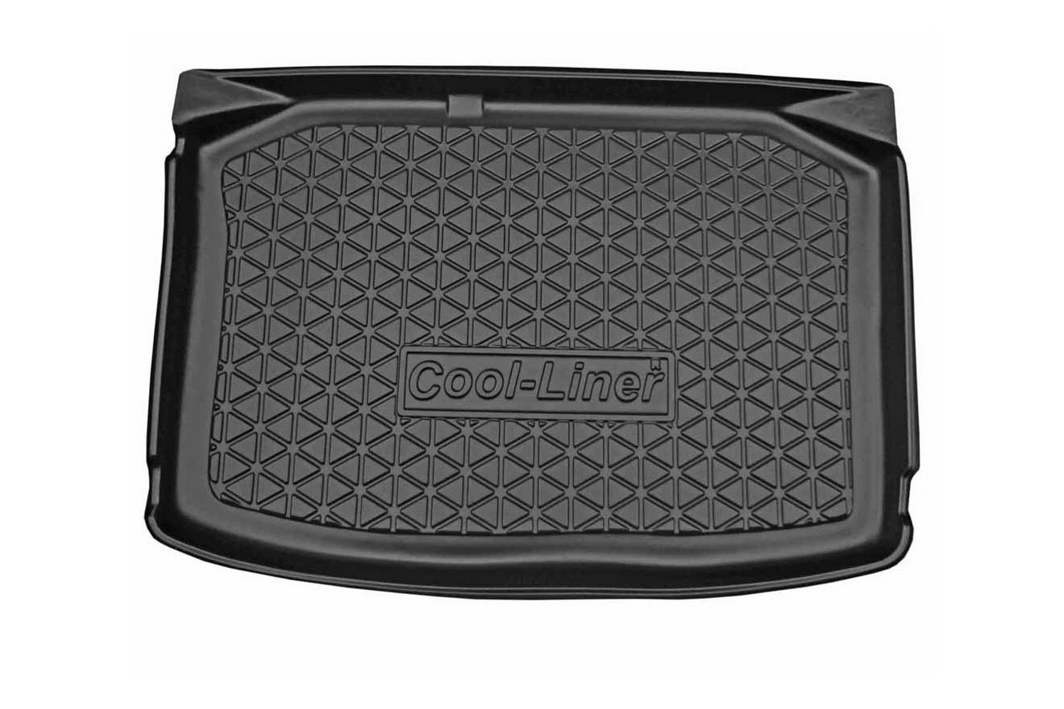 Boot mat suitable for Volkswagen Polo IV (9N - 9N3) 2001-2009 3 & 5-door hatchback Cool Liner anti slip PE/TPE rubber