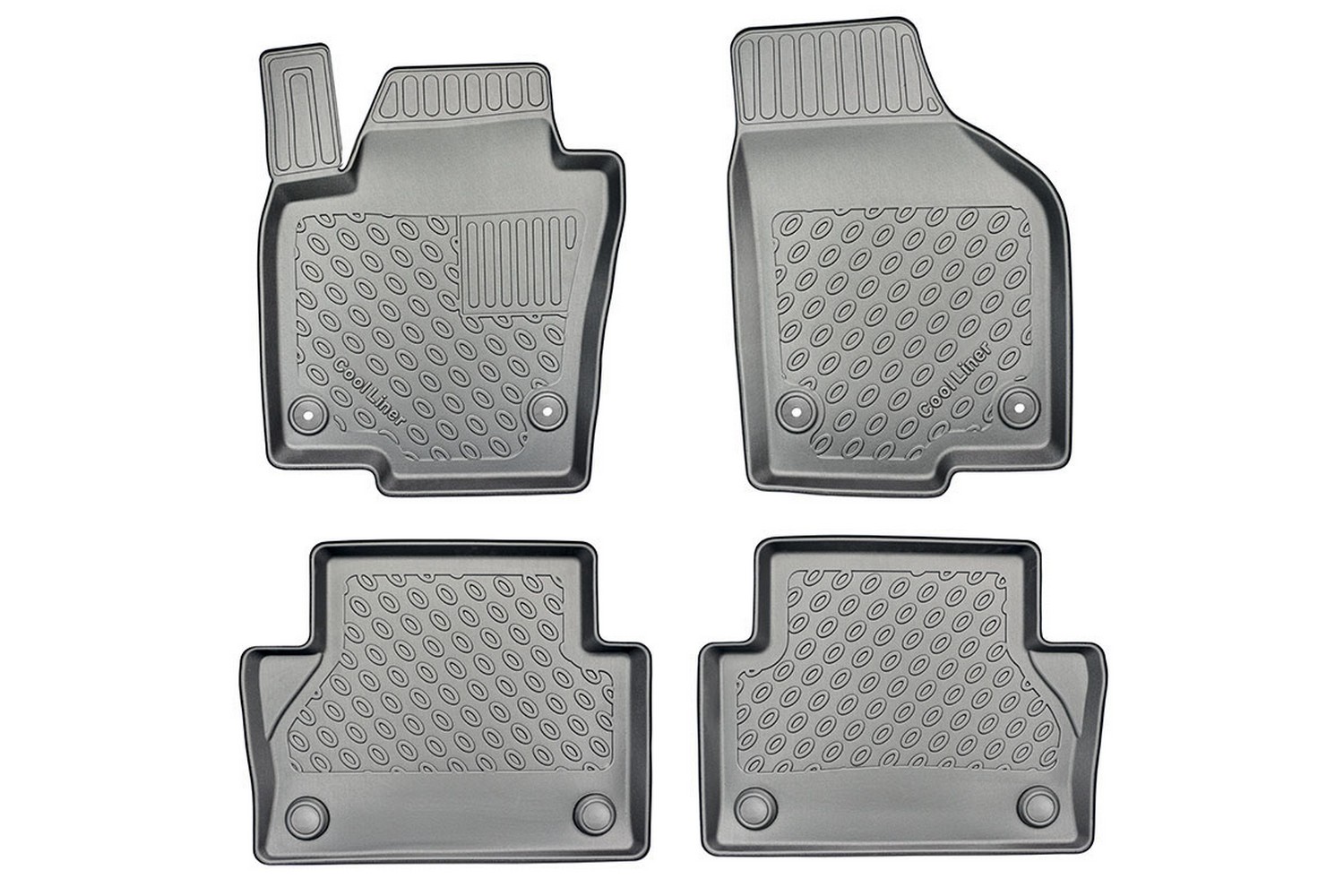 Car mats suitable for Volkswagen Sharan II (7N) 2010-present Cool Liner PE/TPE rubber Car mats suitable for Volkswagen Sharan II (7N) 2010-present Cool Liner PE/TPE rubber