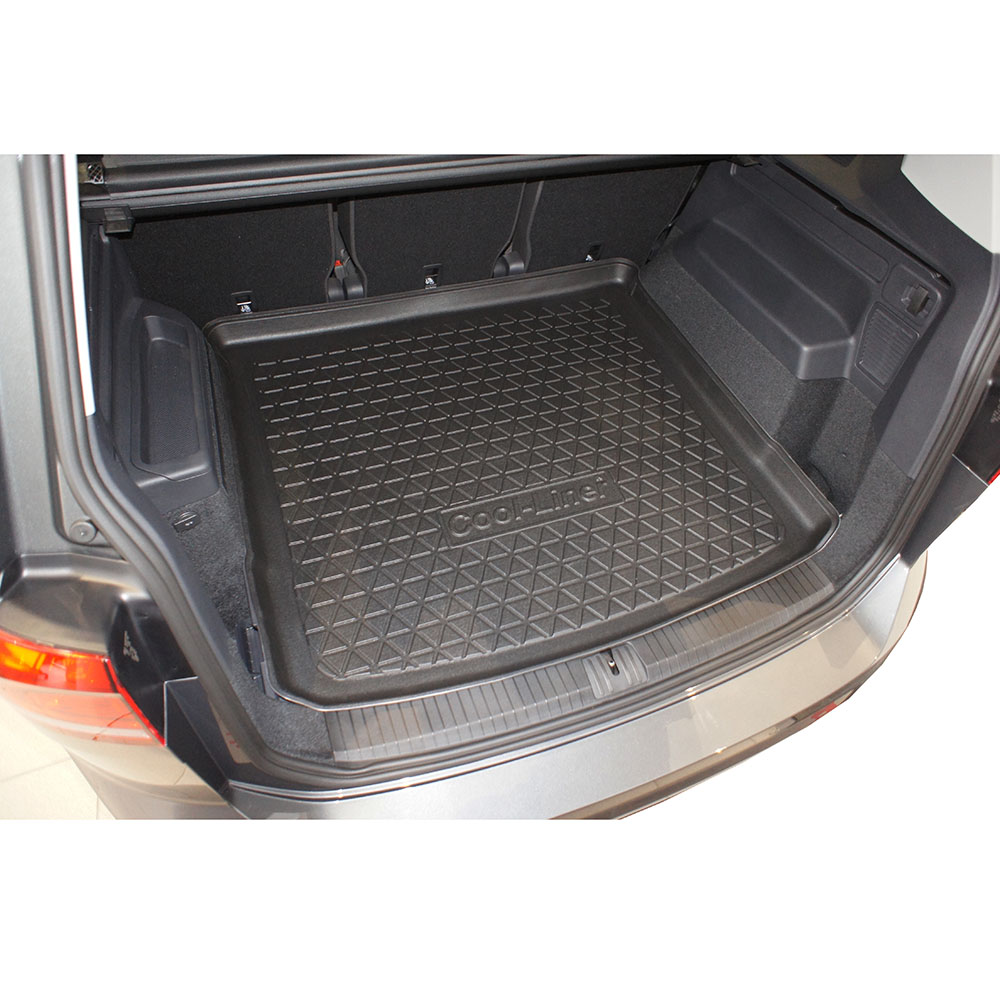 Kofferbakmat Volkswagen Touran (5T) 2015-heden Cool Liner anti-slip PE/TPE rubber