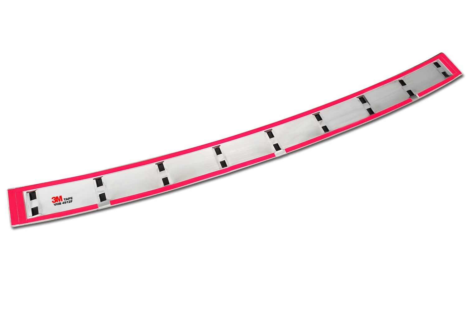 Rear bumper protector Volkswagen Golf VII (5G) 2012-2020 3 & 5-door hatchback stainless steel - Strong (6)