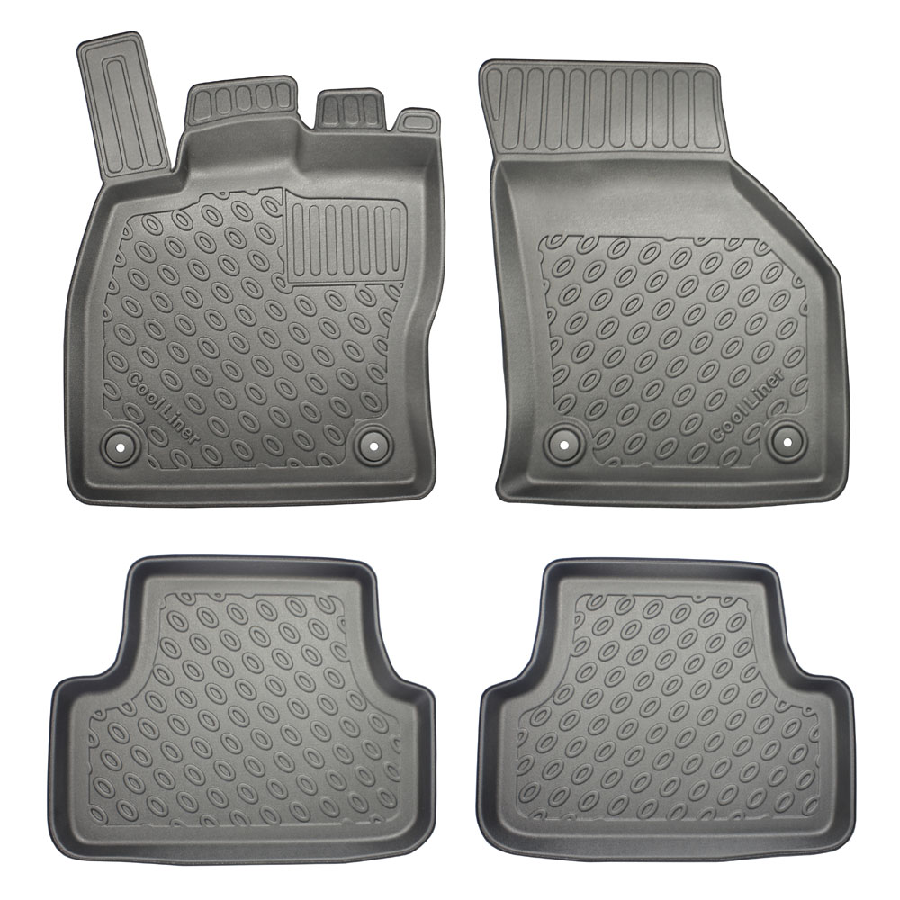Car mats Volkswagen Golf VII (5G) 2012-2020 3 & 5-door hatchback Cool Liner  PE/TPE rubber