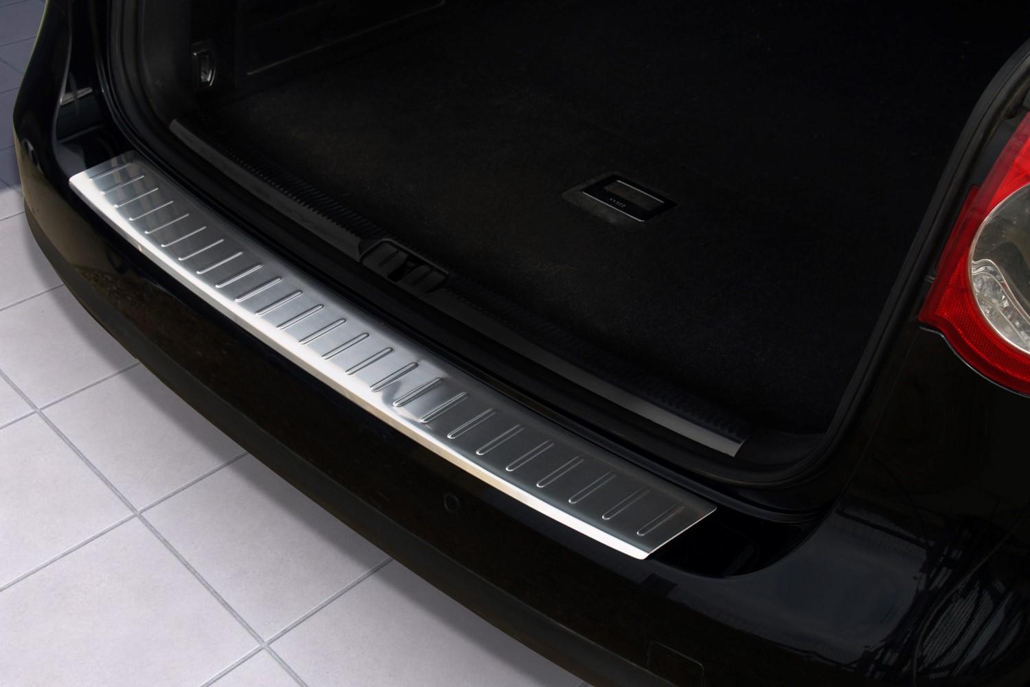 Bumperbeschermer geschikt voor Volkswagen Passat Variant (B6) 2005-2010 wagon RVS geborsteld